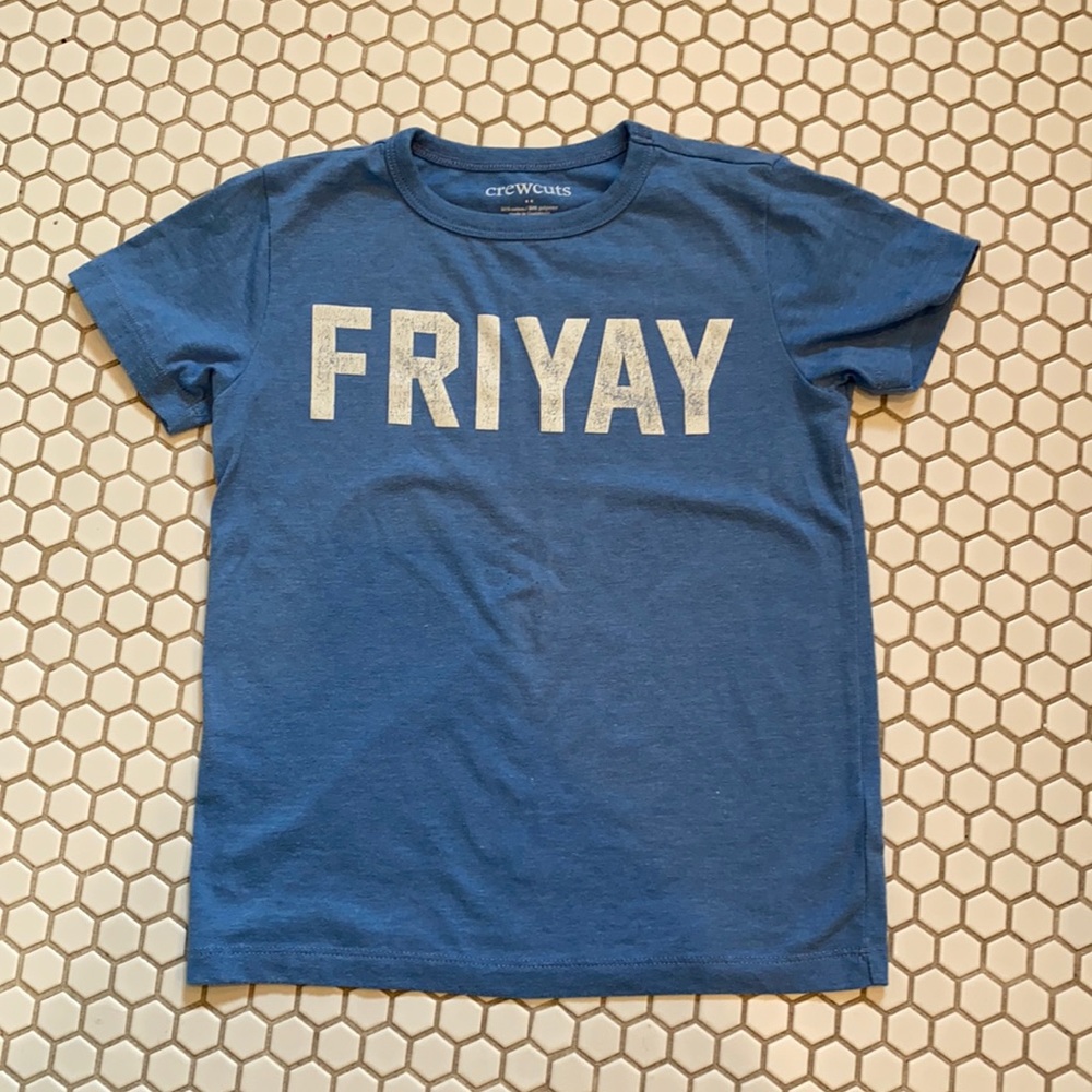 Boys Crew Cuts tshirt 6-7